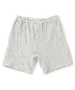 petit main / プティマイン ベビー・キッズウエア | Wガーゼショートパンツ