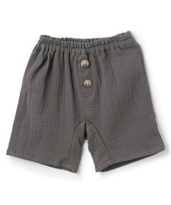 petit main / プティマイン ベビー・キッズウエア | Wガーゼショートパンツ