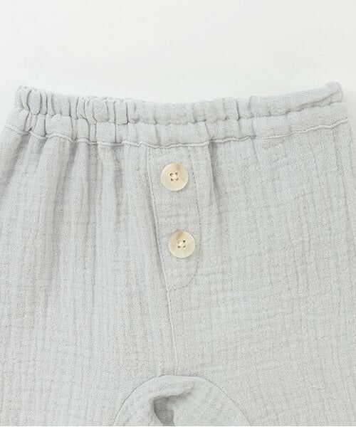 petit main / プティマイン ベビー・キッズウエア | Wガーゼショートパンツ | 詳細2