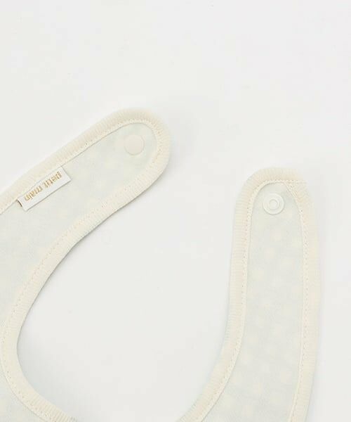 petit main / プティマイン スタイ・ビブ | クマアップリケスタイ | 詳細3