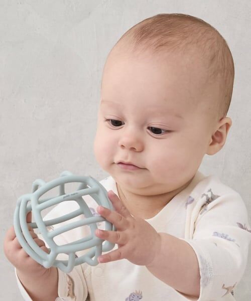 petit main / プティマイン おもちゃ・トイカメラ | シリコンボール（ライト グリーン）