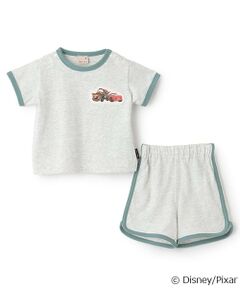 petit main / プティマイン ベビー・キッズウエア | 【Disney】アップリケセットアップ