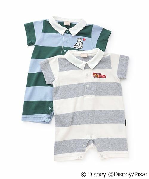 petit main / プティマイン ロンパース | 【Disney】ラガーカバーオール | 詳細10