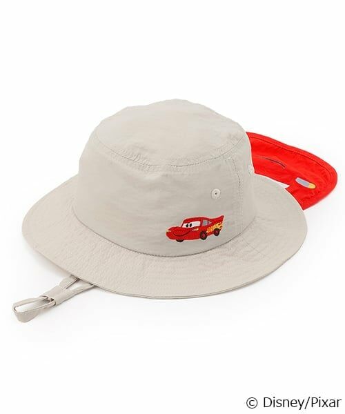 petit main / プティマイン ベビー・キッズグッズ | 【Disney】UV加工ハット（ライト グレー）