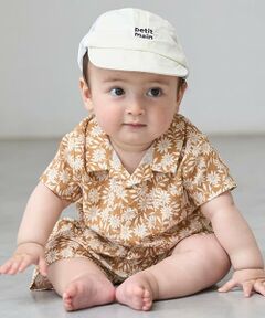 petit main / プティマイン ベビー・キッズウエア | 【リンク】総柄セットアップ(ベビー)