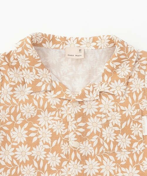 petit main / プティマイン ベビー・キッズウエア | 【リンク】総柄セットアップ(ベビー) | 詳細10