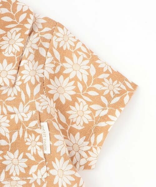 petit main / プティマイン ベビー・キッズウエア | 【リンク】総柄セットアップ(ベビー) | 詳細13