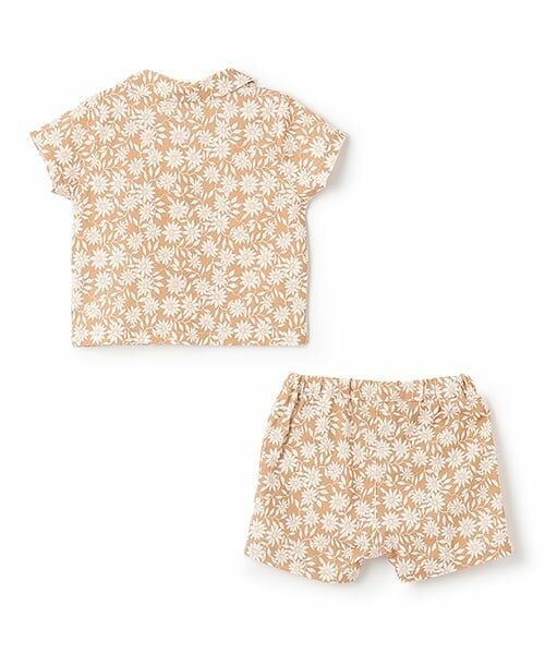 petit main / プティマイン ベビー・キッズウエア | 【リンク】総柄セットアップ(ベビー) | 詳細8