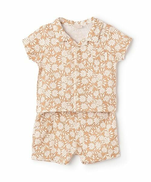 petit main / プティマイン ベビー・キッズウエア | 【リンク】総柄セットアップ(ベビー) | 詳細9