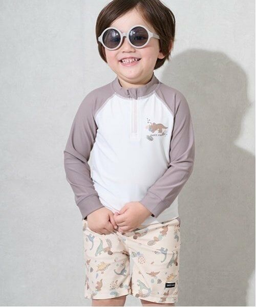 petit main / プティマイン 水着・スイムグッズ | 【SWIM】BOYSアソートセットアップ水着 | 詳細2