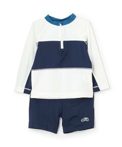 petit main / プティマイン 水着・スイムグッズ | 【SWIM】BOYSバイカラーセットアップ水着