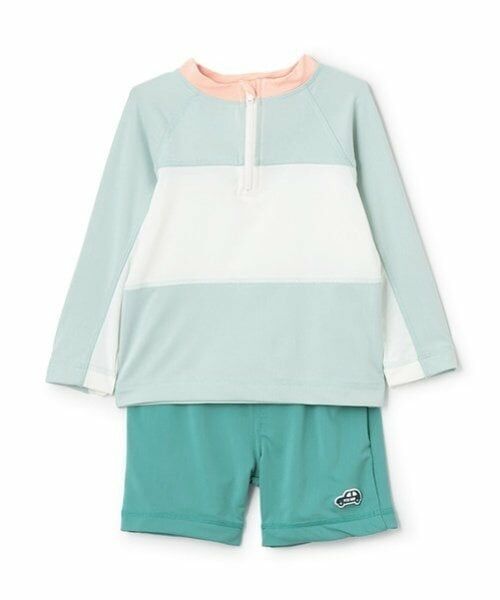 petit main / プティマイン 水着・スイムグッズ | 【SWIM】BOYSバイカラーセットアップ水着 | 詳細15