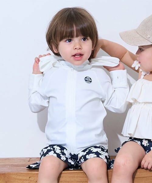 petit main / プティマイン 水着・スイムグッズ | 【SWIM】BOYSラッシュガード | 詳細1