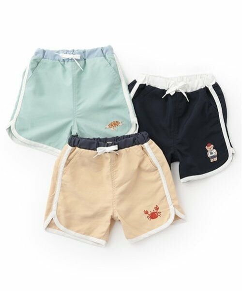 petit main / プティマイン 水着・スイムグッズ | 【SWIM】ワンポイント刺しゅうスイムパンツ | 詳細17