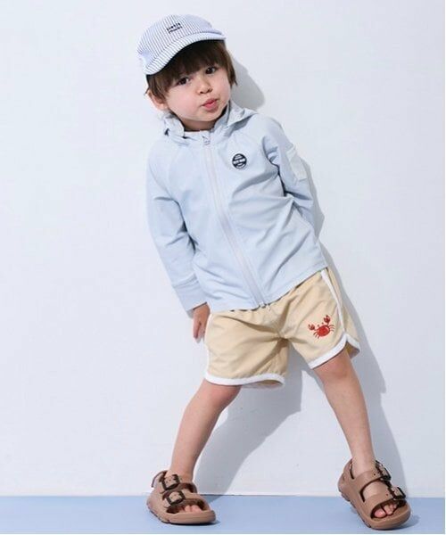 petit main / プティマイン 水着・スイムグッズ | 【SWIM】ワンポイント刺しゅうスイムパンツ | 詳細6