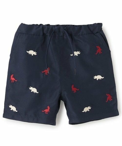 petit main / プティマイン 水着・スイムグッズ | 【SWIM】刺しゅうスイムパンツ（紺）