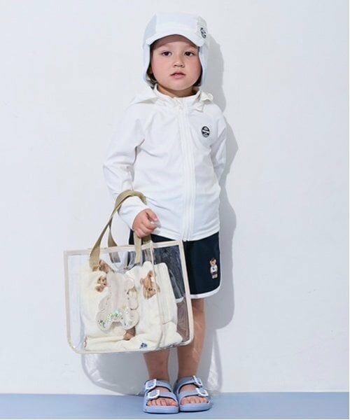 petit main / プティマイン 水着・スイムグッズ | 【SWIM】日除けスイムキャップ | 詳細2