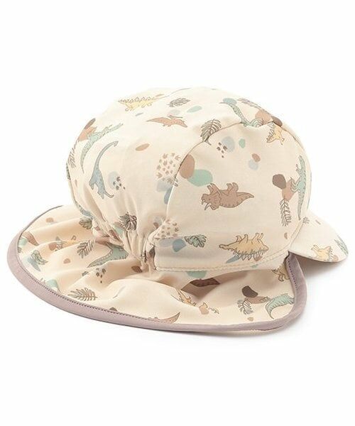 petit main / プティマイン 水着・スイムグッズ | 【SWIM】総柄日除けスイムキャップ | 詳細1