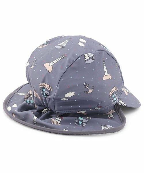 petit main / プティマイン 水着・スイムグッズ | 【SWIM】総柄日除けスイムキャップ | 詳細2