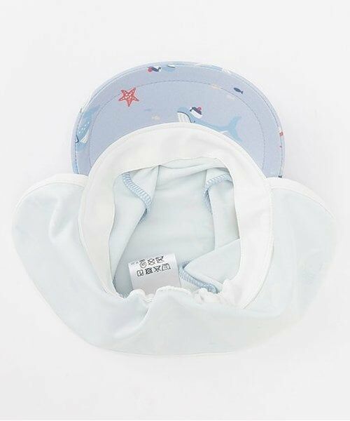 petit main / プティマイン 水着・スイムグッズ | 【SWIM】総柄日除けスイムキャップ | 詳細7