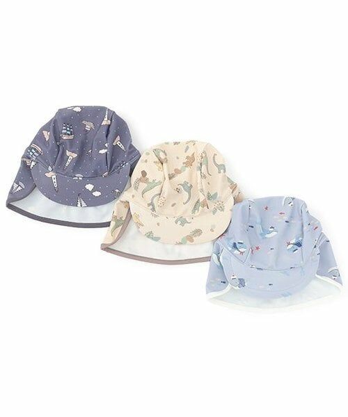 petit main / プティマイン 水着・スイムグッズ | 【SWIM】総柄日除けスイムキャップ | 詳細8