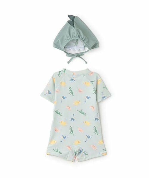 petit main / プティマイン 水着・スイムグッズ | 【SWIM】なりきりキャップつき総柄水着 | 詳細3