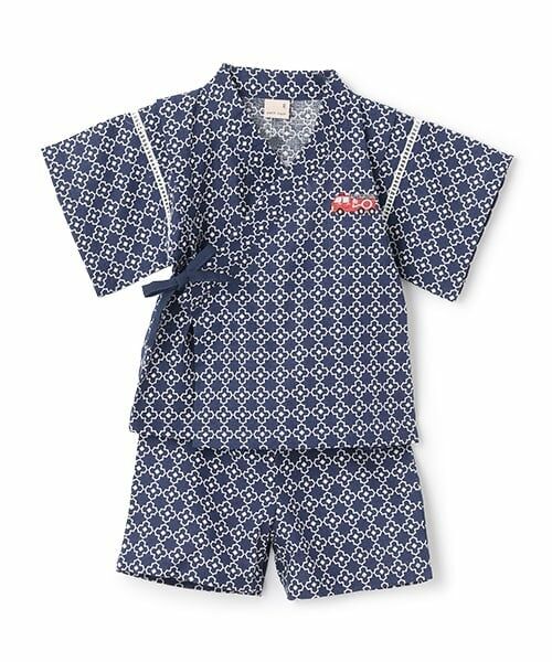 petit main / プティマイン 着物・浴衣・小物類 | boysアソート甚平(ディープ ブルー)