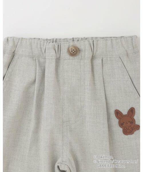 petit main / プティマイン その他パンツ | 【モンポケ】ポケット刺繍パンツ | 詳細11