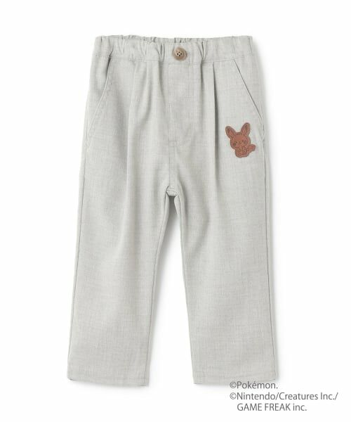 petit main / プティマイン その他パンツ | 【モンポケ】ポケット刺繍パンツ | 詳細5