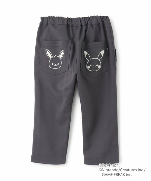 petit main / プティマイン その他パンツ | 【モンポケ】ポケット刺繍パンツ | 詳細9