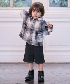 petit main / プティマイン ショート・ハーフ・半端丈パンツ | 【Lee】ペインターハーフパンツ