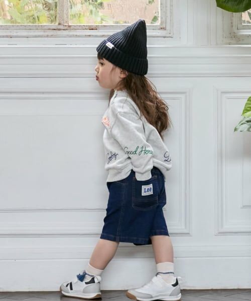 petit main / プティマイン ショート・ハーフ・半端丈パンツ | 【Lee】ペインターハーフパンツ | 詳細1