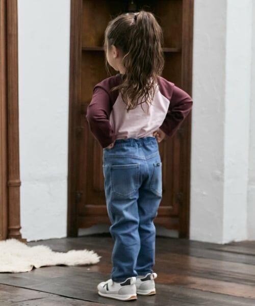 petit main / プティマイン その他パンツ | 【Lee】カットデニムパンツ | 詳細1