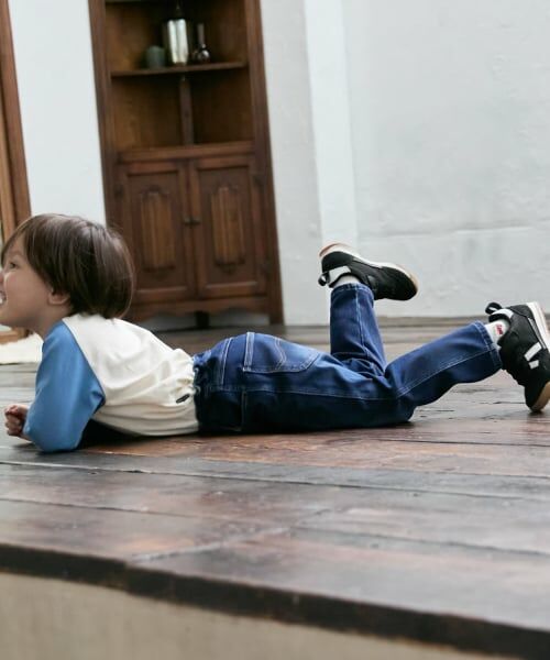 petit main / プティマイン その他パンツ | 【Lee】カットデニムパンツ | 詳細4