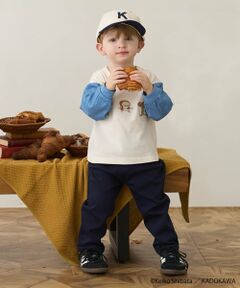 petit main / プティマイン その他パンツ | 【パンどろぼう】ポケット刺繍パンツ