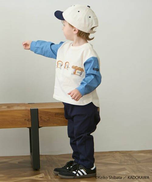 petit main / プティマイン その他パンツ | 【パンどろぼう】ポケット刺繍パンツ | 詳細1