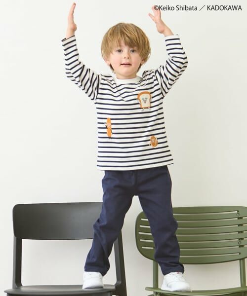 petit main / プティマイン その他パンツ | 【パンどろぼう】ポケット刺繍パンツ | 詳細2