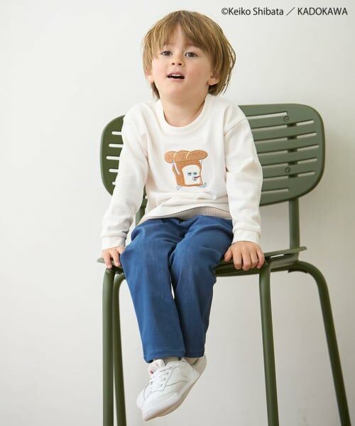 petit main / プティマイン その他パンツ | 【パンどろぼう】ポケット刺繍パンツ | 詳細5