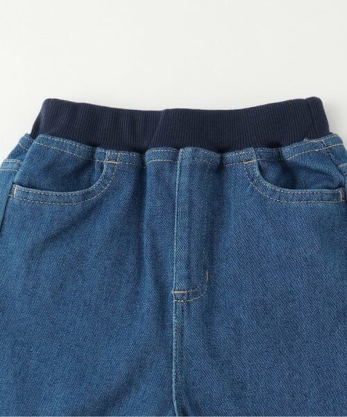 petit main / プティマイン その他パンツ | カットデニムストレートパンツ | 詳細2