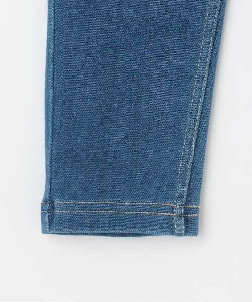 petit main / プティマイン その他パンツ | カットデニムストレートパンツ | 詳細5