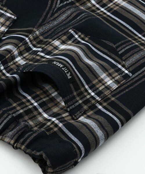petit main / プティマイン その他パンツ | チェックストレッチパンツ | 詳細11