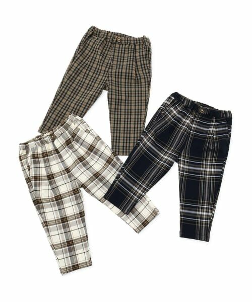 petit main / プティマイン その他パンツ | チェックストレッチパンツ | 詳細13