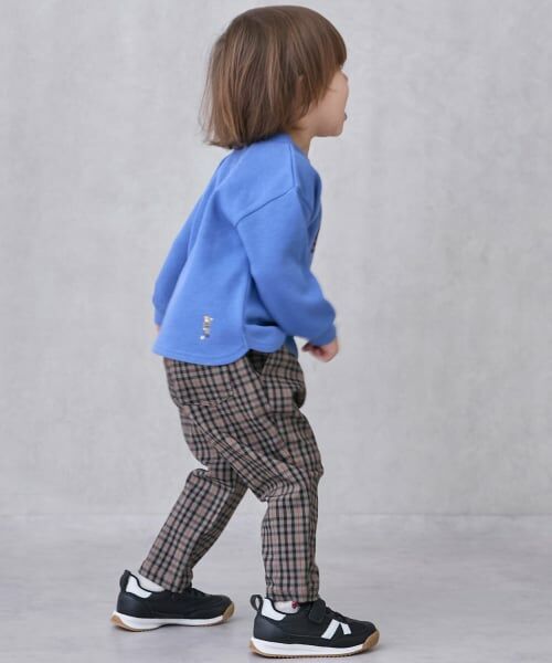 petit main / プティマイン その他パンツ | チェックストレッチパンツ | 詳細2