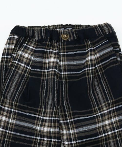 petit main / プティマイン その他パンツ | チェックストレッチパンツ | 詳細7