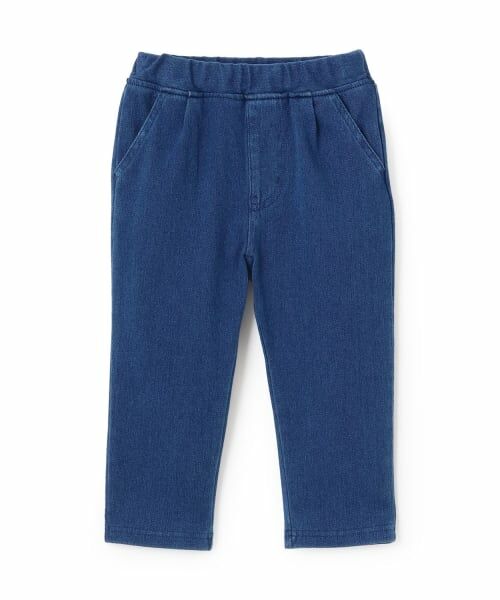 petit main / プティマイン その他パンツ | 【スマイルシリーズ/防汚】BOYSタックパンツ(ブルー)