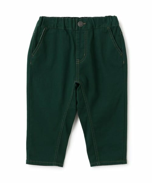 petit main / プティマイン その他パンツ | わんぱくテーパードパンツ（グリーン）