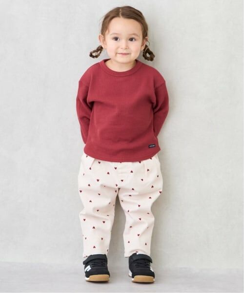 petit main / プティマイン その他パンツ | NICOシェフパンツ（赤）