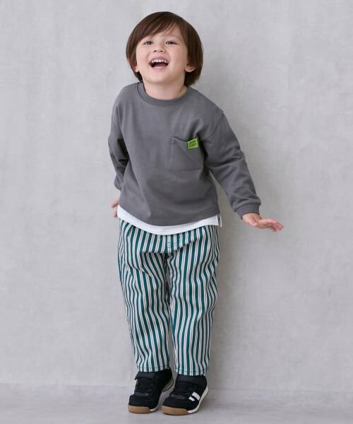 petit main / プティマイン その他パンツ | NICOシェフパンツ（グリーン）