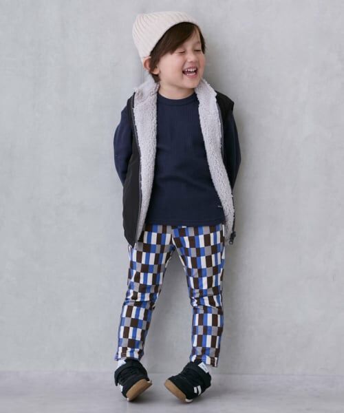 petit main / プティマイン その他パンツ | 【プティプラ】ゆるんパンツ（茶）