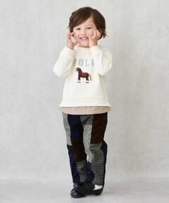 petit main / プティマイン その他パンツ | パッチワークパンツ